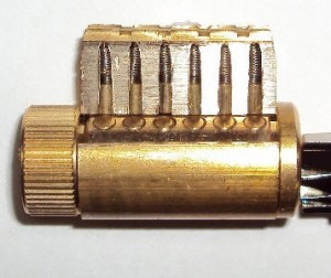 cutaway lock