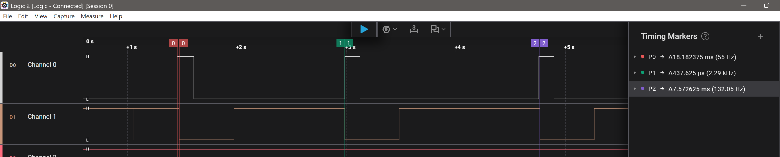logic analyzer test 1