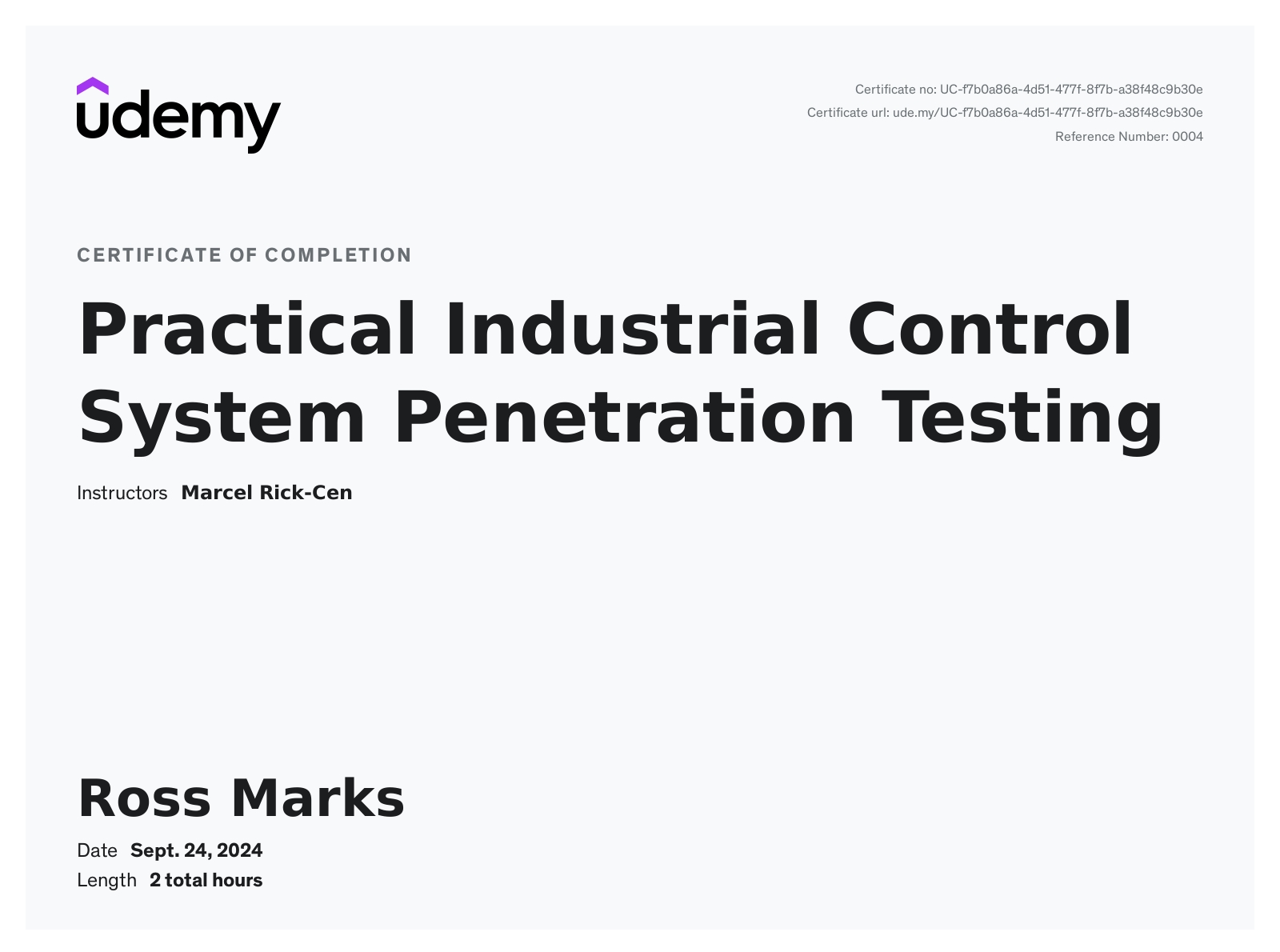 Practical Industrial Control System Penetration Testing